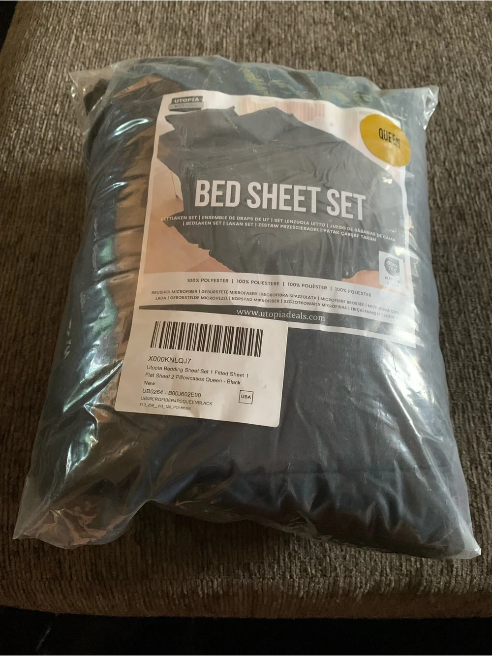 Queen Size Sheet Set (3 piece set)